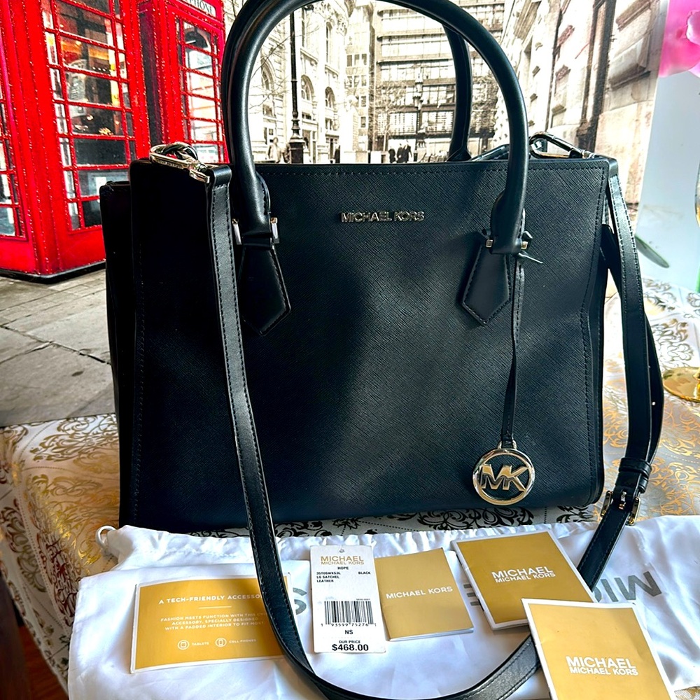 Michael Kors Hope Large Triple Compartment Satchel